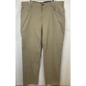 Denali Pants Mens 38x30 Tan Technical Stretch Straight Leg Moisture Wicking